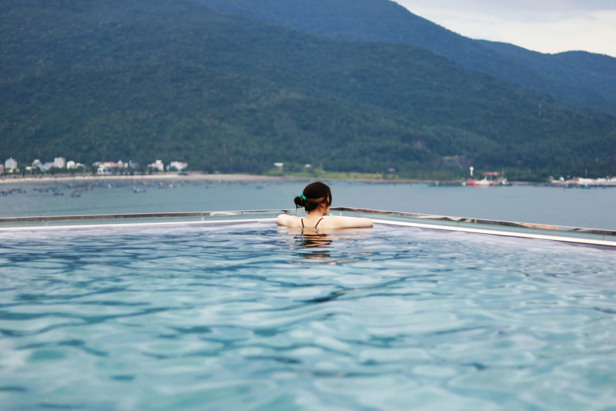 InterContinental Danang Sun Peninsula Resort stunning ocean view from luxury villa with private terrace and tropical landscaping
